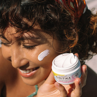 MIMITIKA - SPF20 Sunscreen LipBalm + SPF50 Face Ceam