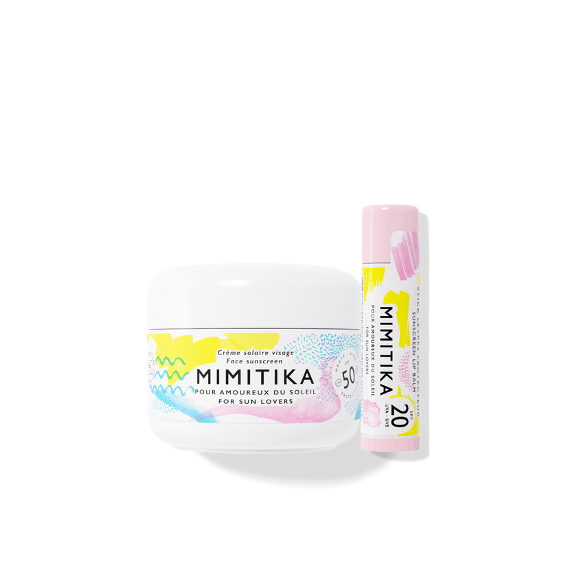 SPF20 Sunscreen LipBalm + SPF50 Face Ceam