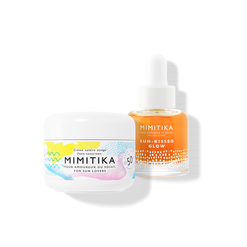 Duo Crème Visage SPF50 + Sérum Sun-Kissed Glow