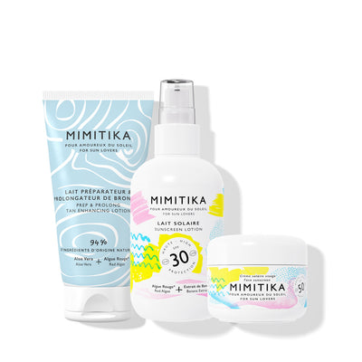 MIMITIKA - Routine Solaire (avec Lait Solaire SPF30)