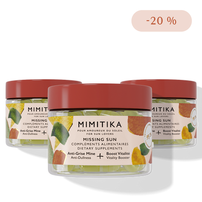 MIMITIKA - Cure 3 mois Compléments Alimentaires Missing Sun