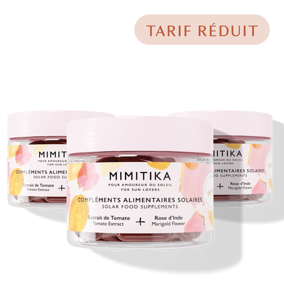 MIMITIKA - Cure 3 mois Compléments Alimentaires Solaires