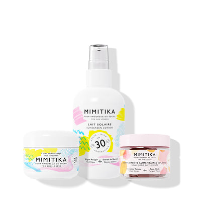 MIMITIKA - Routine Protection Solaire IN & OUT (avec Lait Solaire SPF30)