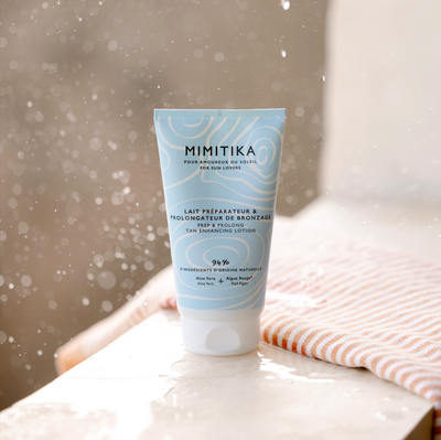 MIMITIKA - Lait Préparateur & Prolongateur de Bronzage